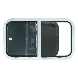 원형 슬라이드 창문 은색 900x500 운전석 조수석 선택 가능 R100